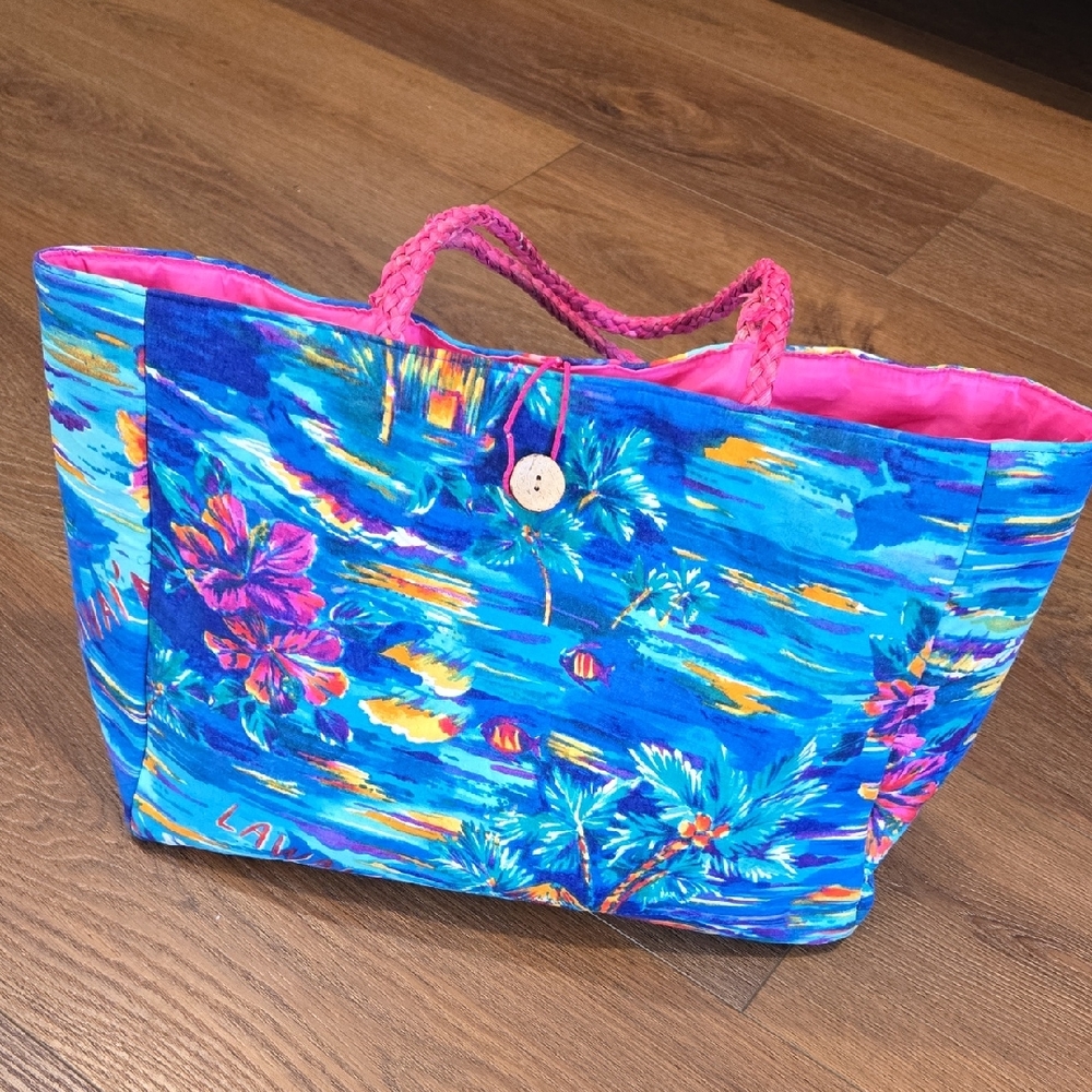 JAMS WORLD LAWAI'A PRINT TOTE... #7781